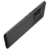 Smcase Xiaomi Redmi Note Note 10 Pro Max Kılıf Negro Karbon Silikon thumbnail 3