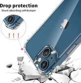 Smcase iPhone 14 Plus Kılıf Darbe Korumalı Tpu Silikon thumbnail 2