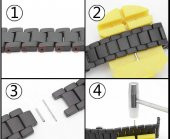 Gear S3 (22mm) Mat Seramik Metal Kordon thumbnail 11