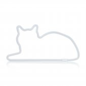 Mustard Sitting Cat Led Işık thumbnail 2