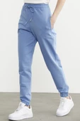 Jogger Eşofman Altı - Mavi thumbnail 4
