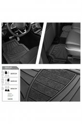 PROMATS Mazda 3 2014 Sonrası Star Paspas Gri thumbnail 3