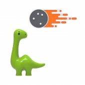 Dino & Meteor Broş Seti thumbnail 1