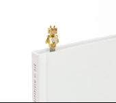 Robot Kitap Ayracı Gold thumbnail 1
