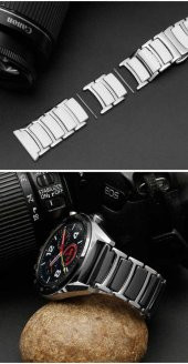 Gear S3 (22mm) Seramik Metal Kordon thumbnail 7