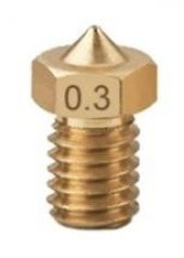 0.3 mm V6 Pirinç Nozzle thumbnail 1