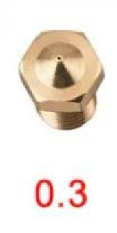 0.3 mm V6 Pirinç Nozzle thumbnail 2