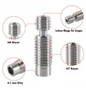 M6-M7 Setli Teflonlu Barrel(3x2 Teflonlu) thumbnail 3