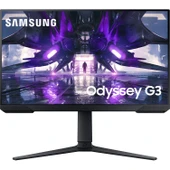 SAMSUNG ODYSSEY G3 LS24AG300NUXUF 24″ 1Ms 144Hz FULLHD FREESYNC (DP + HDMI) PIVOT GAMING MONITOR thumbnail 1