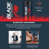 Blade Self Confidence Erkek Deodorant 150 ml thumbnail 2