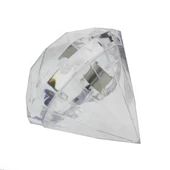 12 Adet 7x6,Cm Elmas Plastik Kutu Piramit thumbnail 8