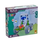 Build Technic Set, 82 Parça Tak-Sök Forklift Block Yapı Seti thumbnail 2