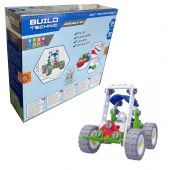 Build Technic Set, 82 Parça Tak-Sök Forklift Block Yapı Seti thumbnail 4