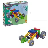 Build Technic Set, 63 Parça Tak-Sök Ralli Arabası Block Yapı Seti thumbnail 1
