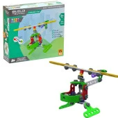 Build Technic Set, 77 Parça Tak-Sök Helikopter Block Yapı Seti thumbnail 1