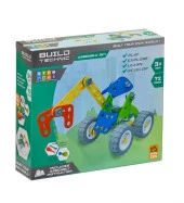 Build Technic Set, 72 Parça Tak-Sök Makaslı Vinç Block Yapı Seti thumbnail 3
