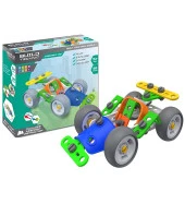 Build Technic Set, 58 Parça Tak-Sök Go-Kart Arabası Block Yapı Seti thumbnail 1