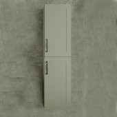 Denko Beyoğlu 35 cm MDF Gri Banyo Boy Dolabı thumbnail 1