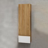 Denko Taylan 30 cm MDF Beyaz Banyo Boy Dolabı thumbnail 1
