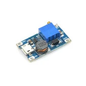 MT3608 Micro USB DC-DC Voltaj Yükseltici Modül - USB Soketli - 2A thumbnail 4