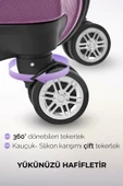 Polo&Sky Petek Model Mor Renk Kabin Boy Valiz thumbnail 6