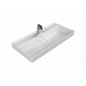 Cerastyle Turkuaz Sharp Etajerli Lavabo 100x48 Cm thumbnail 1