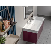 Cerastyle Turkuaz Sharp Etajerli Lavabo 100x48 Cm thumbnail 3