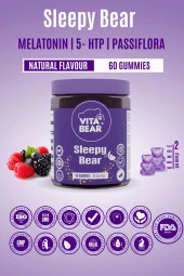 VitaBear Sleepy Bear 60 Adet Gummies thumbnail 2