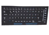 ADDISON KLAVYE STICKER 300161 TURKCE Q SIYAH thumbnail 1