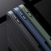 Apple iPad 10.2 (8.Nesil) Kılıf Kalemlikli Deri Tasarım Kapaklı Wlons Tablet Kılıf thumbnail 7