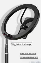 Zore 26 Cm Foldable Işıklı Telefon Tutucu Ring Light thumbnail 2