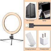 Zore CT-001 Işıklı Tripod Ring Light thumbnail 2