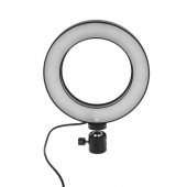 Zore M-16 Işıklı Telefon Tutucu Ring Light thumbnail 5