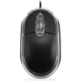 Everest Kablolu Mavi Işıklı Mouse Siyah (KM-6809) thumbnail 2