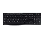 Logitech K270 Kablosuz Klavye Siyah 920-003761 thumbnail 1