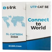 S-Link Cat6 Gri CCA UTP Data Kablosu (305m) thumbnail 2