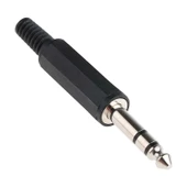 PLASTİK 6.3 MM STEREO GİTAR JACK thumbnail 1