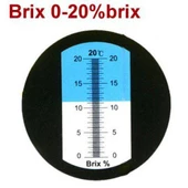 Ayt 0-20 Şeker Yoğunluk Ölçer Brix Refraktometre thumbnail 6