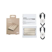 Samsung T7 1TB Usb 3.2 Gen 2 Type-C Bej Shield thumbnail 3