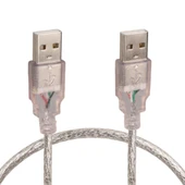 Powermaster USB Erkek Erkek Kablo 40 Cm thumbnail 1