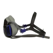 3M HF-802 Secure Click Orta Boy Yarım Yüz Maske thumbnail 4