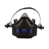 3M HF-802 Secure Click Orta Boy Yarım Yüz Maske thumbnail 1