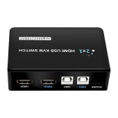 Powermaster PM-11789 4K Hdmi Usb Kvm Switch 2x1 thumbnail 1