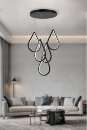 Eray Aydınlatma 4011-5 Y Siyah Led Avize thumbnail 1