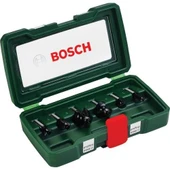 Bosch DIY 6 PARÇA FREZE SETİ 8 MM ŞAFTLI thumbnail 1