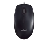 LOGITECH M90 MOUSE USB KABLOLU SİYAH 910-001793 thumbnail 2
