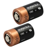 Duracell CR2 3 Volt Lityum 2'li Pil thumbnail 2