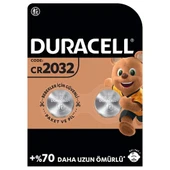 Duracell CR2032 2'li Lityum Pil thumbnail 2