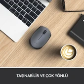 LOGITECH M170 USB SİYAH KABLOSUZ MOUSE 910-004642 thumbnail 3