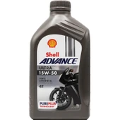 SHELL ADVANCE 4T ULTRA 15W50 - 1 LİTRE thumbnail 1